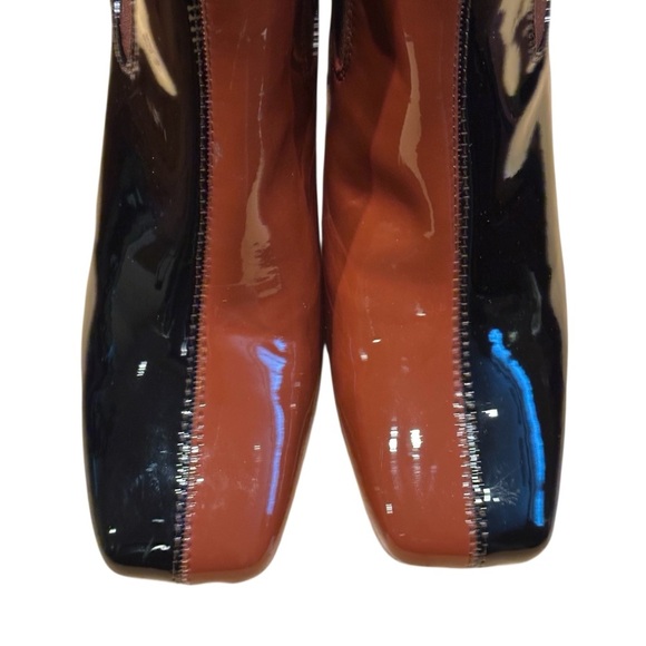 Circus by Sam Edelman Multicolor Patent Heeled Ankle Boots  9.5 - Picture 3 of 10